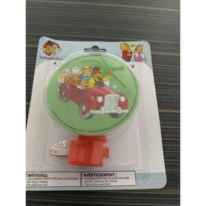 The Berenstain Bears LED Night Light w/ Manual On/Off Switch, New Sealed